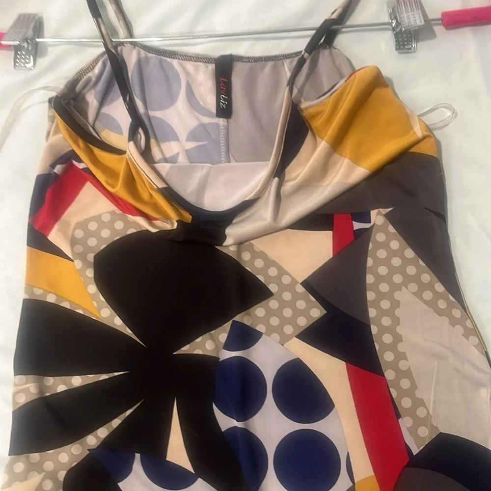 Colorful Abstract One Piece - Picture 2 of 3